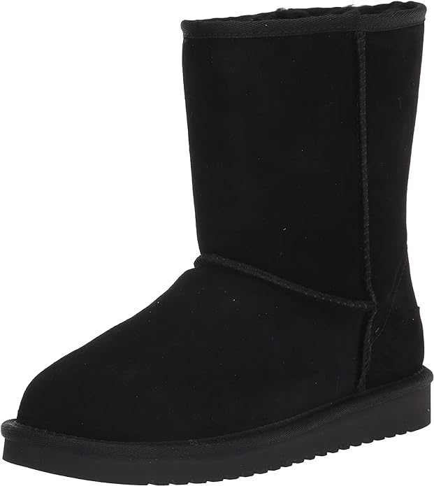 JOSINY Women's Snow Boots,Classic Fur Lined Ankle Bootie Warm Short Boots